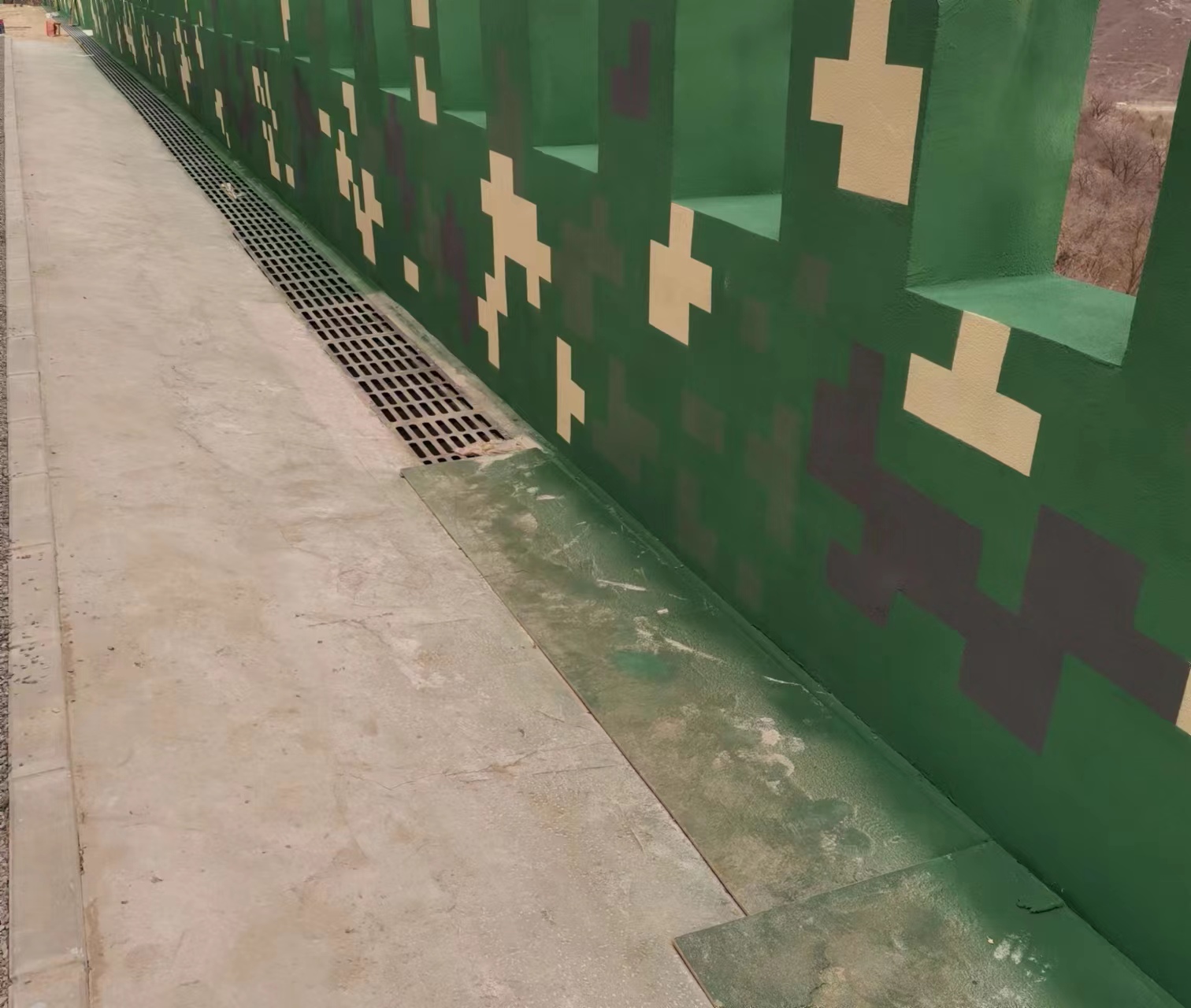 鸡西围墙迷彩喷涂,数迷彩漆